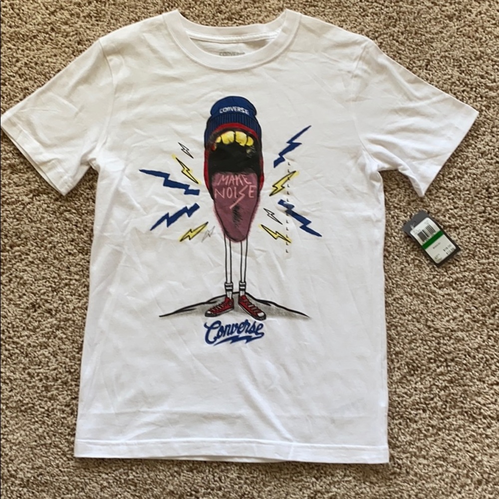 Youth Boys Cotton Converse T-shirt.